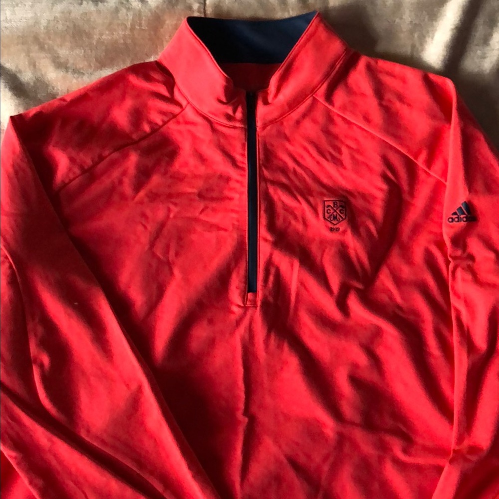 NWOT Adidas Climacool Quarter-Zip SZ: L